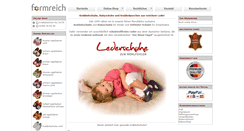 Desktop Screenshot of formreich-krabbelschuhe.de